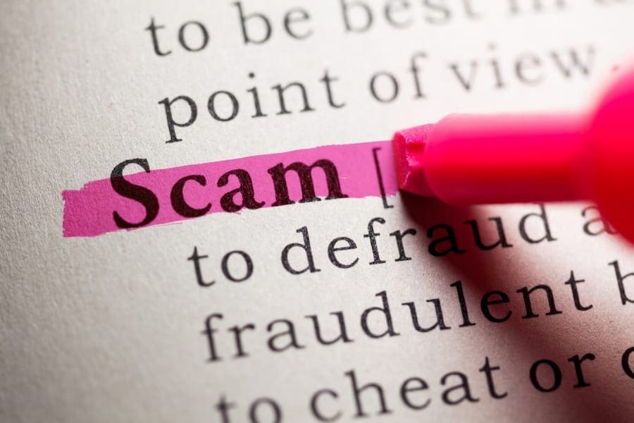 Work from Home Scam