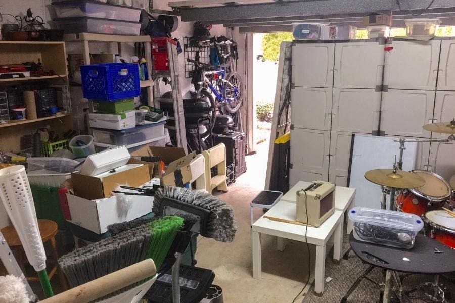 Messy Garage